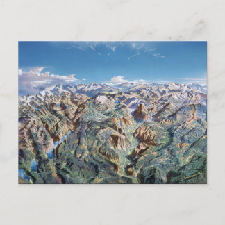 ヨセミテパノラマ ポストカード