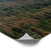 ヨセミテパークの風景 ポスター (角)