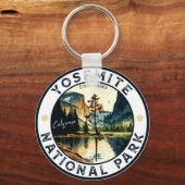 ヨセミテパークカリフォルニアマウンテン登山 キーホルダー (正面)