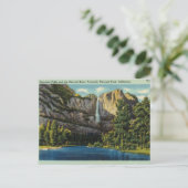 ヨセミテパーク秋 ポストカード (スタンド正面)