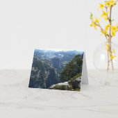ヨセミテマウンテンビューinヨセミテ国立公園 カード (黄色い花)