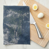 ヨセミテマウンテンビューinヨセミテ国立公園 キッチンタオル (四つ折り)