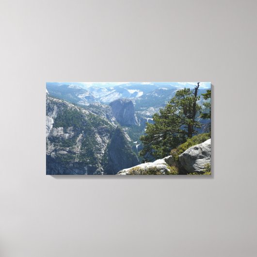 ヨセミテマウンテンビューinヨセミテ国立公園 キャンバスプリント (正面)