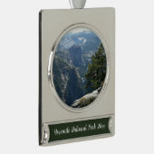 ヨセミテマウンテンビューinヨセミテ国立公園 シルバープレートバナーオーナメント (右)