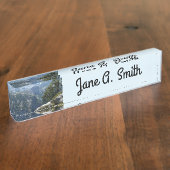 ヨセミテマウンテンビューinヨセミテ国立公園 デスクネームプレート (側面)