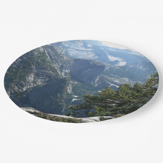 ヨセミテマウンテンビューinヨセミテ国立公園 ペーパープレート (アングル)