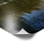 ヨセミテレイク反射 フォトプリント            (角)