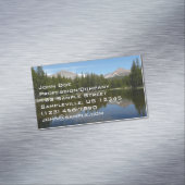 ヨセミテレイク反射 マグネット名刺 (インサイチュ)