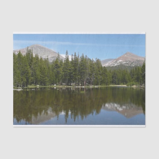 ヨセミテレイク反射 薄葉紙 (正面)