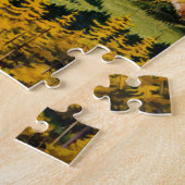 ヨセミテヴィンテージアカッコいいート歴史写真旅行 ジグソーパズル (側面)