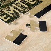 ヨセミテヴィンテージ旅行 ジグソーパズル (側面)