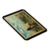 ヨセミテヴィンテージ旅行 マグネット (右側)