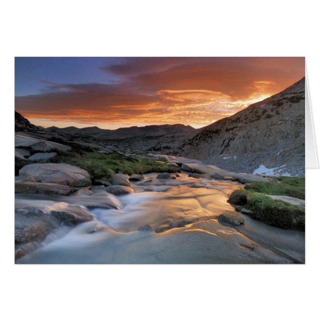 ヨセミテ上の山脈波 (正面横)