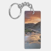 ヨセミテ上の山脈波 キーホルダー (正面左)