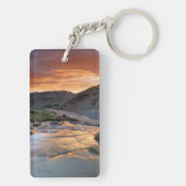 ヨセミテ上の山脈波 キーホルダー (裏面)