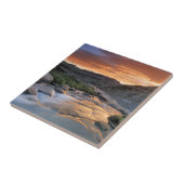 ヨセミテ上の山脈波 タイル (側面)