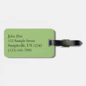 ヨセミテ低秋ヨセミテ国立公園 ラゲッジタグ (裏面横)