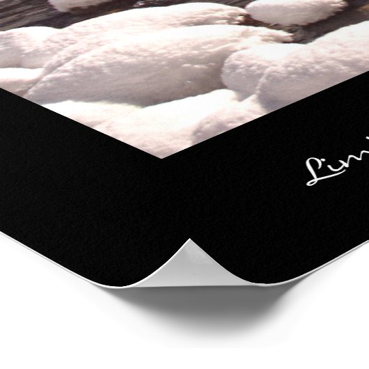 ヨセミテ冬 ポスター (角)