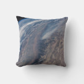 ヨセミテ国立公園とスタニスラウスフォレストでの火災 クッション (正面)