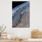 ヨセミテ国立公園とスタニスラウスフォレストでの火災 ポスター (キッチン)