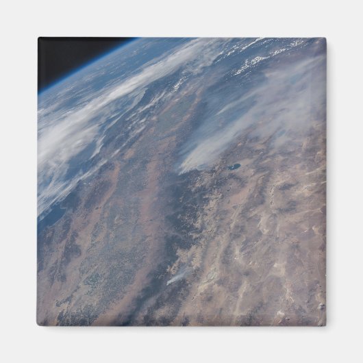 ヨセミテ国立公園とスタニスラウスフォレストでの火災 マグネット (正面)