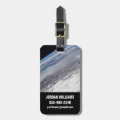 ヨセミテ国立公園とスタニスラウスフォレストでの火災 ラゲッジタグ (正面縦)