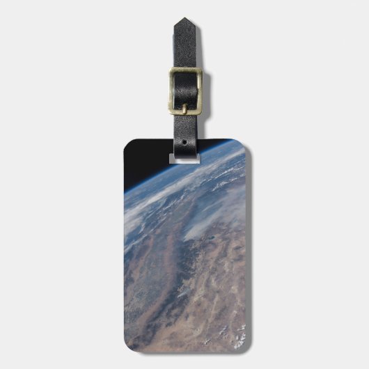 ヨセミテ国立公園とスタニスラウスフォレストでの火災 ラゲッジタグ (正面縦)