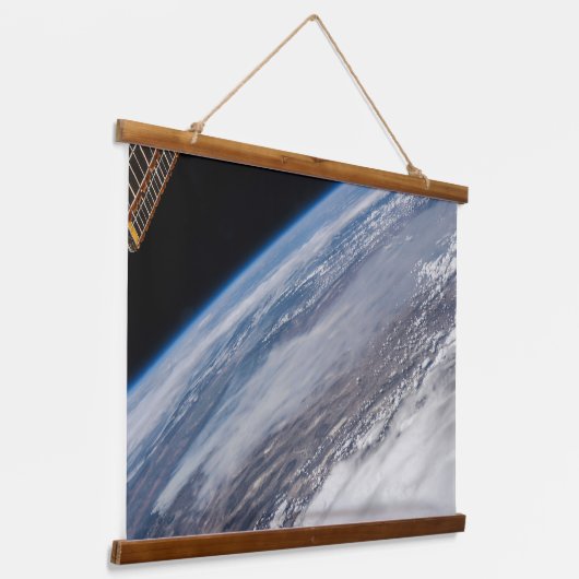 ヨセミテ国立公園とスタニスラウスフォレストでの火災 吊り下げ型タペストリー (傾斜あり)