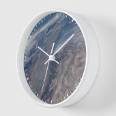 ヨセミテ国立公園とスタニスラウスフォレストでの火災 壁時計 (傾斜)