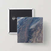 ヨセミテ国立公園とスタニスラウスフォレストでの火災 缶バッジ (正面&裏面)