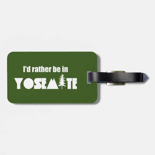 ヨセミテ国立公園に行きたい ラゲッジタグ (裏面横)