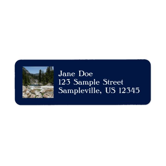 ヨセミテ国立公園のイルルーエットクリーク ラベル (正面)