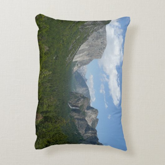 ヨセミテ国立公園のインスピレーションポイント アクセントクッション (裏面(縦))