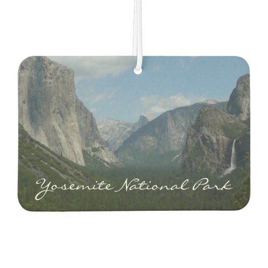 ヨセミテ国立公園のインスピレーションポイント カーエアーフレッシュナー (正面)