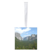 ヨセミテ国立公園のインスピレーションポイント キューブオーナメント (右)