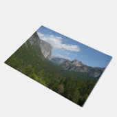 ヨセミテ国立公園のインスピレーションポイント ドアマット (アングル)