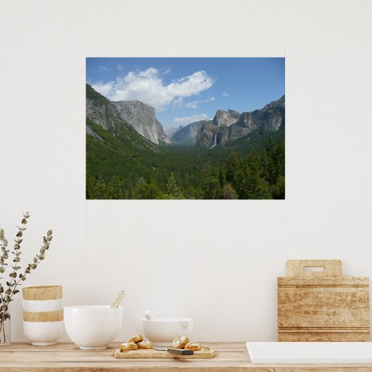 ヨセミテ国立公園のインスピレーションポイント ポスター (キッチン)