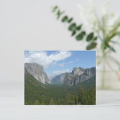 ヨセミテ国立公園のインスピレーションポイント ポストカード (スタンド正面)