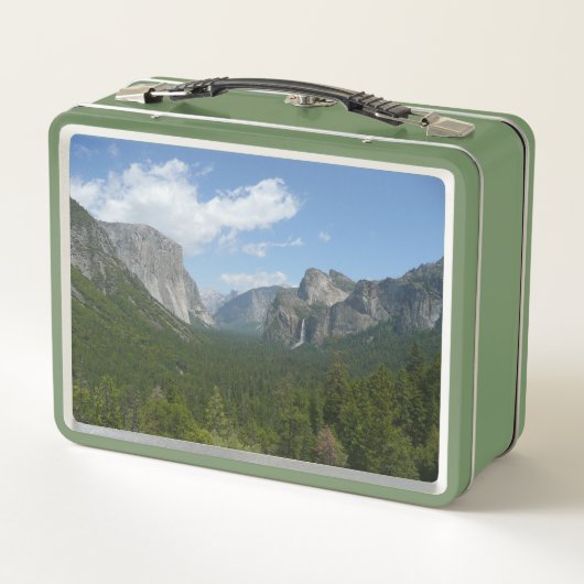ヨセミテ国立公園のインスピレーションポイント メタルランチボックス (裏面)