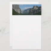 ヨセミテ国立公園のインスピレーションポイント 便箋 (正面/裏面)