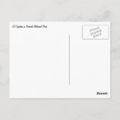 ヨセミテ国立公園のエルキャピタン ポストカード (裏面)