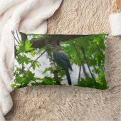 ヨセミテ国立公園のステラーズジェイ ランバークッション (ブランケット)