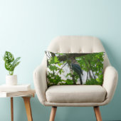 ヨセミテ国立公園のステラーズジェイ ランバークッション (椅子)