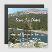 ヨセミテ国立公園のテナヤ湖 (正面/裏面)