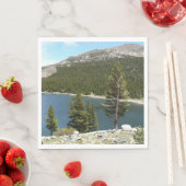 ヨセミテ国立公園のテナヤ湖 スタンダードランチョンナプキン (インサイチュ)