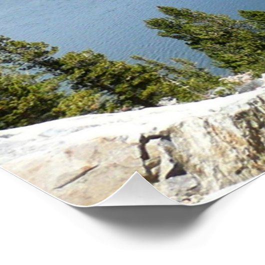 ヨセミテ国立公園のテナヤ湖 ポスター (コーナー)