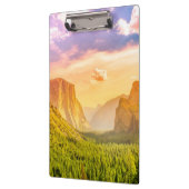 ヨセミテ国立公園のトンネルの眺め クリップボード (左)