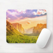 ヨセミテ国立公園のトンネルの眺め マウスパッド (マウス)