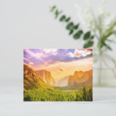 ヨセミテ国立公園のトンネルビュー ポストカード (スタンド正面)