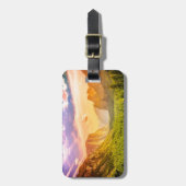 ヨセミテ国立公園のトンネル眺め ラゲッジタグ (正面縦)